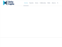Tablet Screenshot of deltacapita.com
